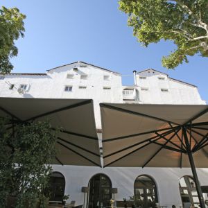 Two Azores parasols on the terrace